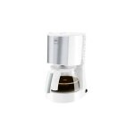 Machine a cafe - cafetiere electrique filtre melitta enjoy top glass blanc / acier bross 1017 - 03 - ...
