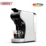 Machine  caf expresso hibrew h1a 4 en 1 compatible avec le caf moulu dolce gusto - blanc