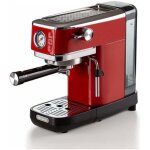 Machine � caf� expresso en m�tal ariete 1381 avec manom�tre rouge