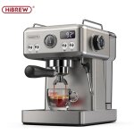 Hibrew - machine  caf expresso semi - automatique h10a, 19 bars, cafetire froide / chaude (noire)