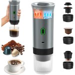 Machine � caf� portable, 3 en 1 cafeti�res expresso � capsules et caf� moulu machine � expresso �lectrique ...