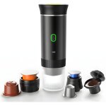 Machine � cafe portable, cafeti�re portable �lectrique � batterie, machine a espresso 12v pour camping, ...