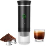 Machine � cafe portable, cafeti�re � expresso chauffage �lectrique de voyage, 3 en 1 cafeti�res � capsules ...