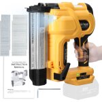Machine  clouer sans fil, agrafeuse lectrique, cloueuse pour le travail du bois, avec 200 clous de ...
