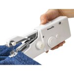 Machine � coudre portative fast stitch - petite, l�g�re, portable et � piles