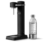 Machine � eau p�tillante carbonator 3 edition ? design inox noir ? contr�le de l'effervescence ? syst�me ...