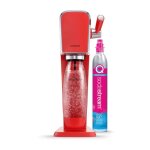 Sodastream - machine a eau ptillante art mandarine - avec 1 bouteille 1l, compatible lave - vaisselle ...