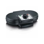 Machine a gaufre - gaufrier electrique severin wa2106 - plaques forme coeur - revetement anti - adhsif ...