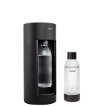 Mysoda - machine  gazifier l'eau + 2 bouteilles noir gl004f - b - fr