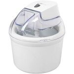 Machine � glace / sorbeti�re duo deux compartiments clatronic icm 3764 blanc