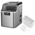 Goplus - machine à glaçons, capacité 18kg en 24h, 24 glaçons en 15 minutes, réservoir 3, 2l, automatique ... Goplus - machine à glaçons, capacité 18kg en 24h, 24 glaçons en 15 minutes, réservoir 3, 2l, automatique ...