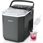 Machine � gla�ons euhomy 9 gla�ons en 6 minutes, autonettoyante, avec poign�e de transport et panier ...