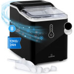 Klarstein machine a glacons pour la maison, capacité de 1. 5l, fabrique rapidement jusqu'à 12kg de glacons, ... Klarstein machine a glacons pour la maison, capacité de 1. 5l, fabrique rapidement jusqu'à 12kg de glacons, ...