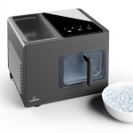 Klarstein - machine a glacons machine  glacons pour la maison machine a glacon 2 litres fonctionnement ...