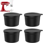 Machine � gla�ons ? moules de cong�lation antiadh�sifs avec couvercle, 4 fournitures de cuisine portables, ...