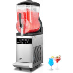 Machine a granite commerciale 12 l simple reservoir, machine a boissons glacees en acier inoxydable de ...