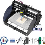 Kit de machine a graver laser cnc 3018 graveur laser 15 w zone de travail 3 axes 30x18x4, 5 cm machine ...