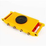 Gojoy - machine haute performance 12 tonnes dolly skate roller machines mover 360 capuchon rotatif