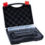 Machine de r�paration en plastique de voitures, kit de pistolet d'agrafeuse � chaud avec fil de soudage, ...