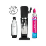Sodastream - machine a soda machine a soda et eau gazeuse art noire pack lave - vaisselle