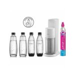 Sodastream - machine a soda machine a soda et eau gazeuse duo blanche + 2 carafes + 2 bouteilles Sodastream - machine a soda machine a soda et eau gazeuse duo blanche + 2 carafes + 2 bouteilles