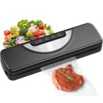 Jusch - machine sous vide alimentaire 5 en 1, appareil sous vide alimentaire avec mode sec et humide