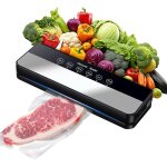 Machine sous vide alimentaire 5 en 1, appareil sous vide alimentaire avec mode sec et humide, sacs vide ...