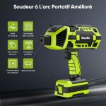 Machine � souder am�lior�e, fa202 - 220v soudeuse portative avec onduleur igbt 6 r�glage du courant variable, ...