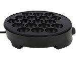 Machine � takoyaki �lectrique pour la maison, mini po�le � cuire pour le petit d�jeuner, appareil � boules ...