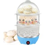 Machine � ?ufs durs, marmite � ?ufs 3 niveaux pour durs appareil de cuisine