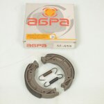 M�choire de frein �118mm x 20mm agpa m - 153 pour mobylette mbk 50