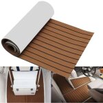 Maerex - rouleau tapis adh�sif pour yacht eva mousse decking bateau 2400 x 600 x 6mm marron zebraa