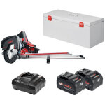 Mafell scie circulaire 18v 2x5. 5 ah �168 mm kss 50 18 m bl en coffret - 91d701