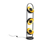Magnax - lampadaire - 3 lumi�re - h 130 cm - noir - moderne - �clairage int�rieur - salon i chambre i ...