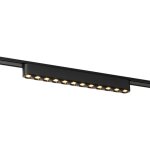 Magnetic puntua - led syst�me de rail spot luminaire plafond, plafonnier compatible pour led - 1 lumi�re ...