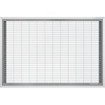 Magnetoplan - kit de planning mensuel, type cc, acier émaillé, Magnetoplan - kit de planning mensuel, type cc, acier émaillé,