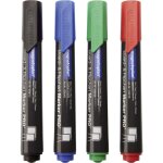 Magnetoplan pro + 12281 set de marqueurs pour tableau blanc noir, bleu, rouge, vert 4 pc(s) q910952