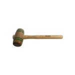 Finish - maillet bois dynachoc diam 60mm lg 320 mm manche hickory frette
