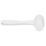 Maillet en caoutchouc blanc antitache et anti - rebond - 500 gr raimondi 11129