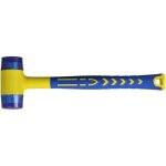 Maillet caoutchouc, marteau caoutchouc avec manche en fibre de verre antid�rapant, avec double face souple ...