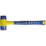 Maillet caoutchouc, marteau caoutchouc avec manche en fibre de verre antid�rapant, avec double face souple ...