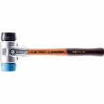 Maillet halder simplex tpe souple / tpe souple avec bo�tier en aluminium et manche en bois - d=60 mm ...