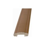 Main courante creuse moulur�e - longueur 2000mm largeur 45mm �paisseur 14mm - laiton - � coller deco ...