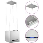 Maison chic - hotte suspendue à capteur tactile lcd hotte aspirante cuisine - 37 cm acier inoxydable Maison chic - hotte suspendue à capteur tactile lcd hotte aspirante cuisine - 37 cm acier inoxydable