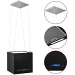Maison chic - hotte suspendue à lcd tactile 37 cm hotte aspirante cuisine - acier enduit de poudre Maison chic - hotte suspendue à lcd tactile 37 cm hotte aspirante cuisine - acier enduit de poudre
