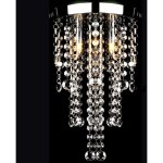 Maison chic - plafonnier moderne lustre luminaire avec perles de cristal blanc mtal 40441