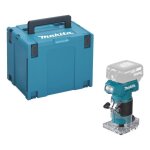 Makita - affleureuse 18v � 6mm (solo) en makpac drt52zj