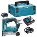 Makita - agrafeuse 18v lxt li - ion (2x3, 0 ah) en makpac dst221rfj