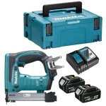 Agrafeuse 18v lxt li - ion (2x4, 0 ah) en makpac - makita dst221rmj