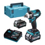 Boulonneuse 1 / 2'' 40v max li - ion 350 nm xgt makita tw004gd201 2 x 2, 5ah + chargeur en coffret mak ...